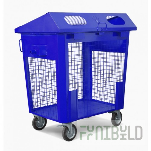Container for dry waste under the 2 BANKS program