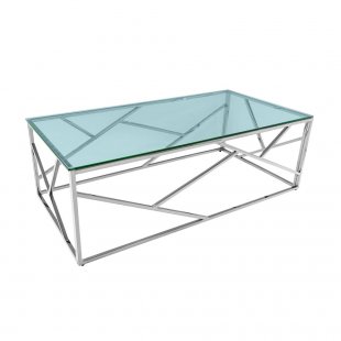 Art Deco Table 120 x 60 Silver