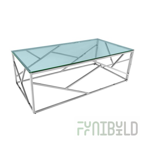 Art Deco Table 120 x 60 Silver