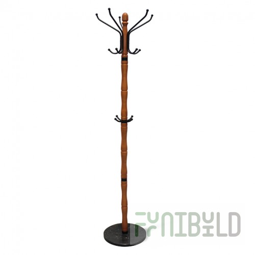 Floor hanger Umbrella light walnut, marble