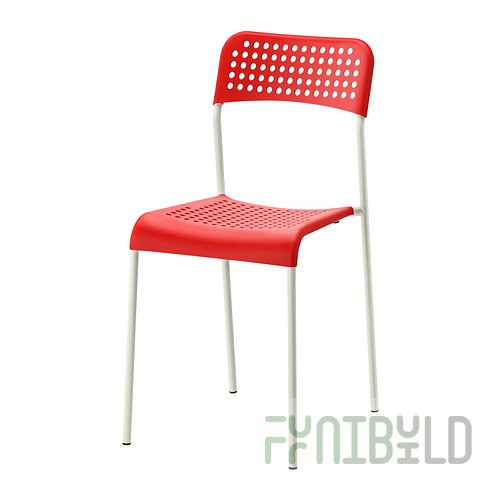 Rodez chair red