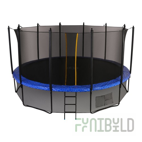 Frame trampoline with internal net Swollen Classic 488 cm