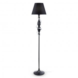 Floor lamp Intreccio black