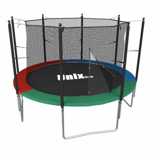 Trampoline frame with internal net Unix Line Simple 244D