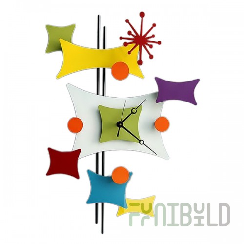 Wall clock Quadrogon