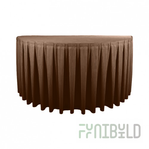 Buffet skirt 01, chocolate