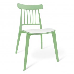 Kawagoe chair mint, white