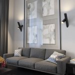 Wall lamp Feu