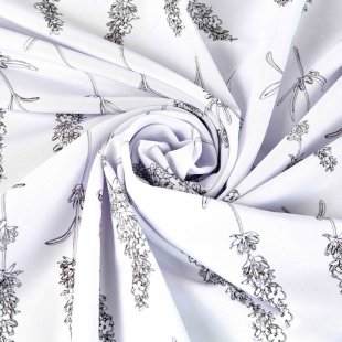 Tablecloth Lavender print gabardine