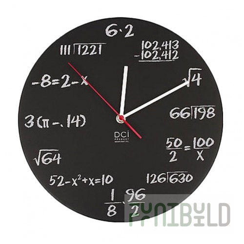 Wall clock Mathematics