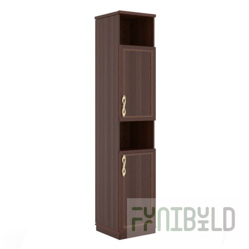 Alexandria shelving unit, walnut