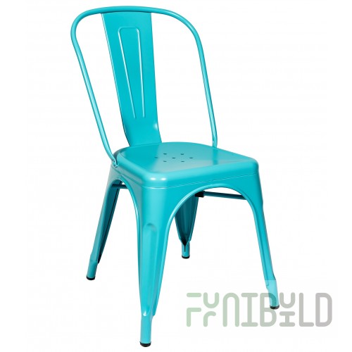 Chair Tolix Blue matte