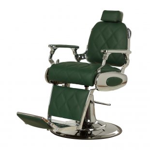Men's barber chair Oxford, green