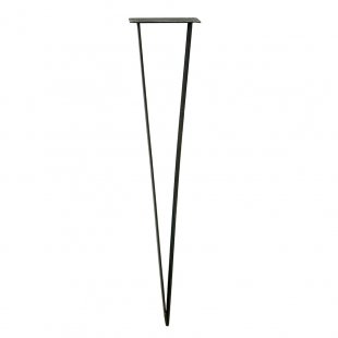 Metal V-shaped leg