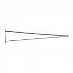 Metal V-shaped leg