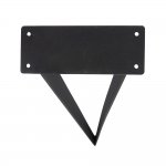 Metal V-shaped leg