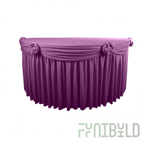 Banquet skirt 04, purple