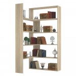 Sliding rack Austin, oak