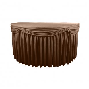 Buffet skirt 03, chocolate