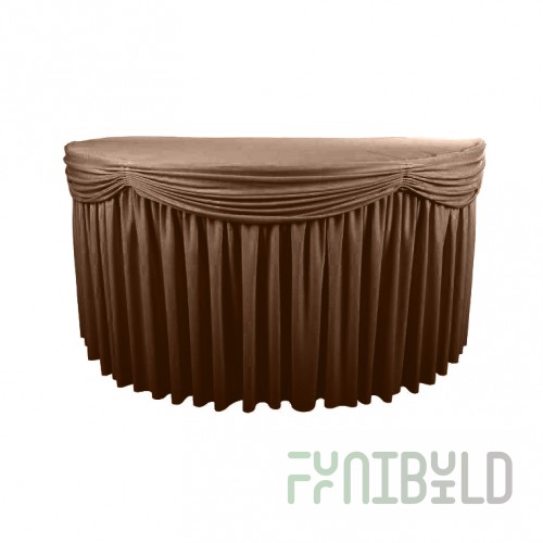 Buffet skirt 03, chocolate