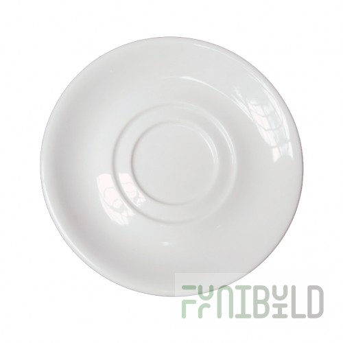 Saucer 145 in for soup bowl, for Royal White 6, 72 cups