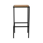 Loft-11 bar stool with footrest