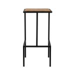 Loft-11 bar stool with footrest