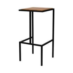 Loft-11 bar stool with footrest