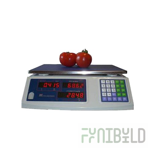 TRADING SCALES VR 4900-6-2AB-02 LCD