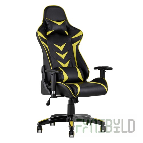 Gaming chair TopChairs Corvette yellow