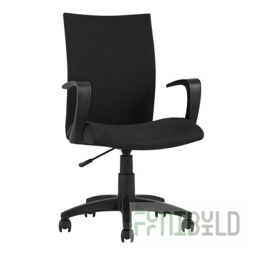 TopChairs Harmony office chair, black