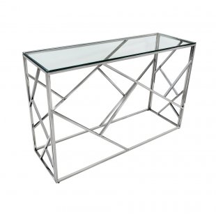 Table Console Art Deco Silver