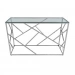 Table Console Art Deco Silver