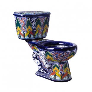 Toilet Talavera Classic Mexican