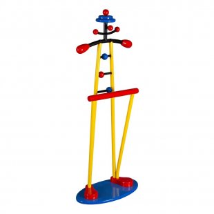 Suit hanger with seat Clown