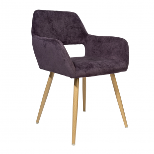 Cromwell chair, purple