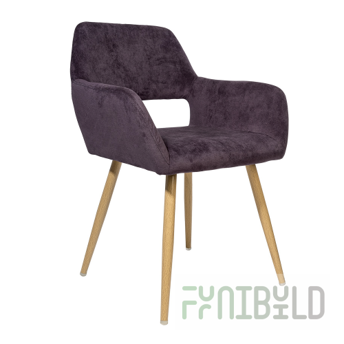 Cromwell chair, purple