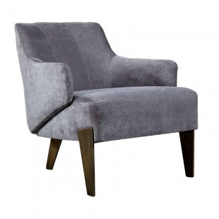 Low chair Pazin on metal legs
