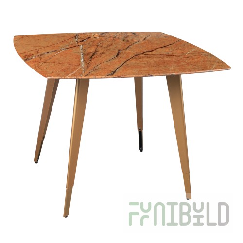 Dining table Richmond 100*100 ocher