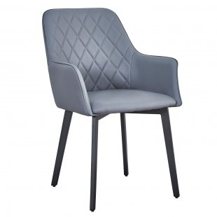 Chair Prime eco-leather gray