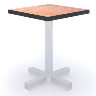 Loft tabletop Strip-Rivet 600x600