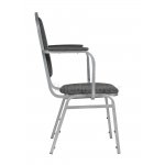 Chair Hit 20mm with armrests, Light