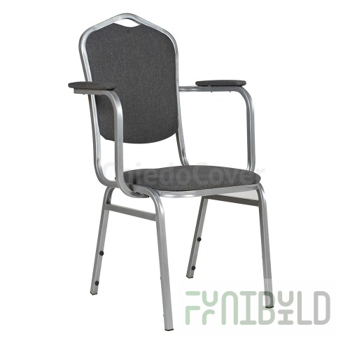 Chair Hit 20mm with armrests, Light