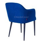 Tulip Chair, Royal Blue Velvet