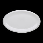 Oval dish with 250 in side Royal White 6, 36