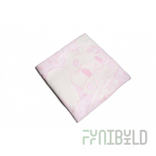 Blanket Cotton 100% Dog Pink
