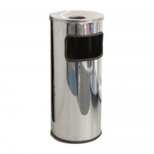 Titan street trash bin