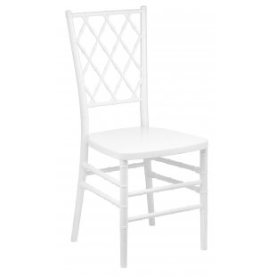 Chair Chiavari Diamant White, plastic