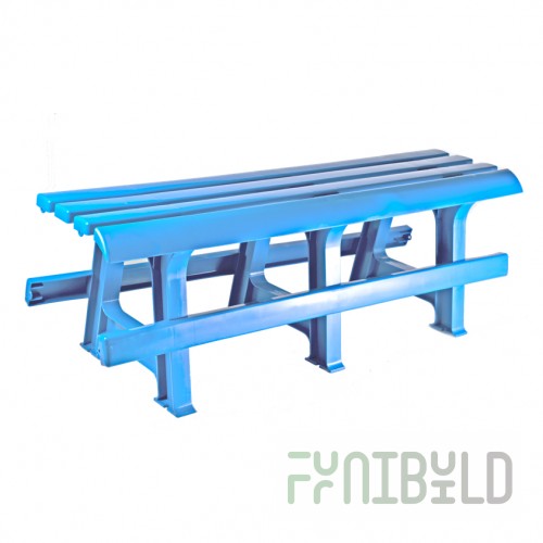 Plastic bench Standard without back