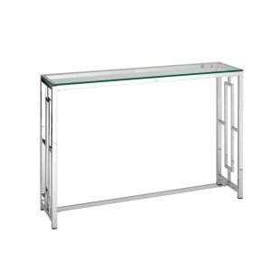 Brooklyn Console Table 115 x 30 Silver